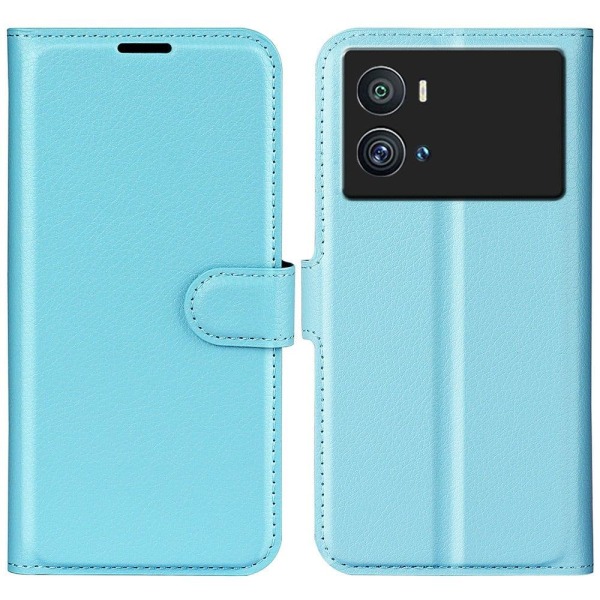 Classic Vivo iQOO 9 Pro flip kuoret - Sininen Blue