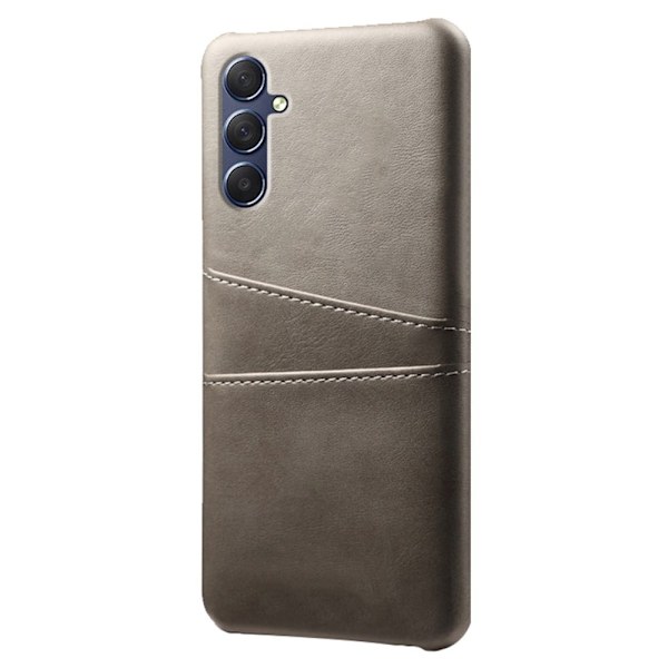 Dual Card Oppo A15 cover - Sølv/Grå Silver grey