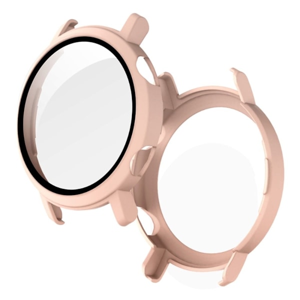 Huawei Watch GT 2 42mm cover with tempered glass - Pink Rosa