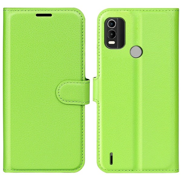 Klassisk Nokia G11 Plus Flip Etui - Grøn Green