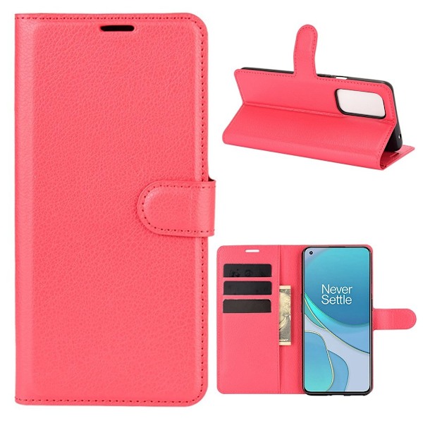 Classic OnePlus 9 flip kuoret - Punainen Red