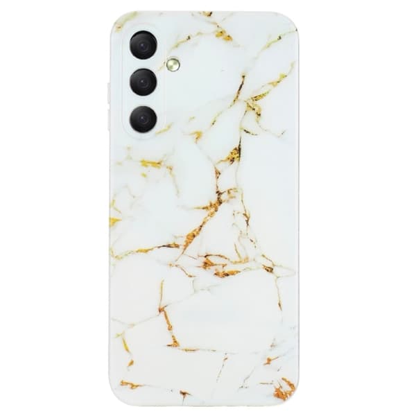 Marmordesign Samsung Galaxy A16 deksel - Hvit White