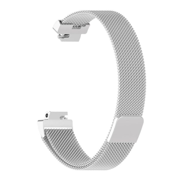 Fitbit Inspire / Inspire HR klockarmband i Milanese design - Siz Silvergrå