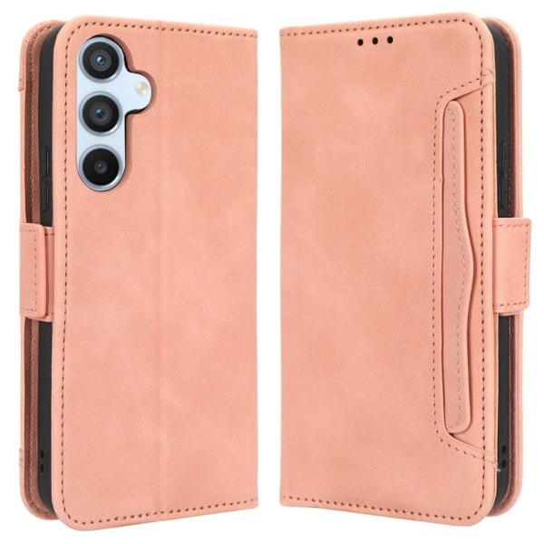 Stilrent Plånboksfodral i Läder till Samsung Galaxy A54 - Rosa Rosa