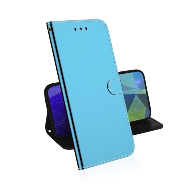 Mirror Samsung Galaxy Note 20 Ultra Flip Etui - Blå Blue