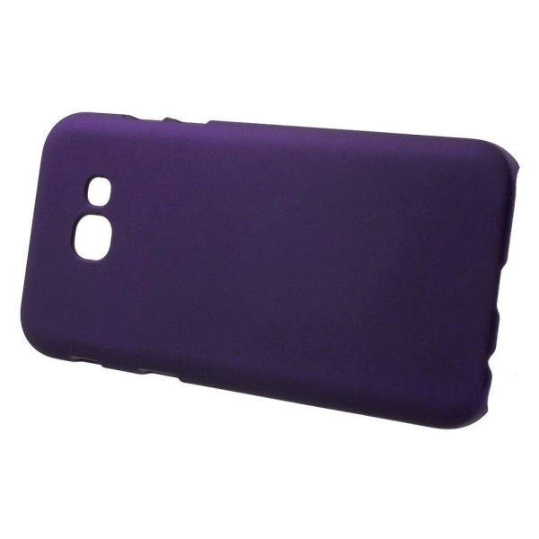 Samsung Galaxy A5 (2017) gummibelagt plastikcover - Lilla Purple