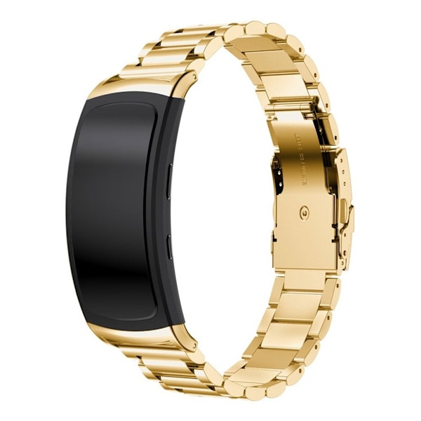 Samsung Gear Fit2 urrem i rustfri stål - Guld Gold