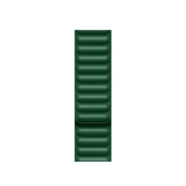 Klockarmband i äkta läder för Apple Watch Series 8 (41mm) - Alfalfa Grön