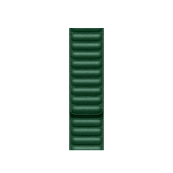 Urrem i ægte læder til Apple Watch Series 8 (41mm) - Alfalfa Green