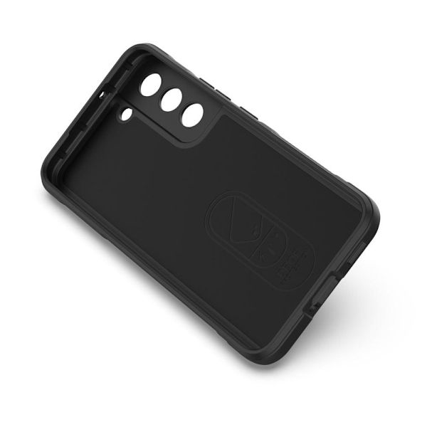 Mjukt greppformat Samsung Galaxy S22 skal - Blå Blå