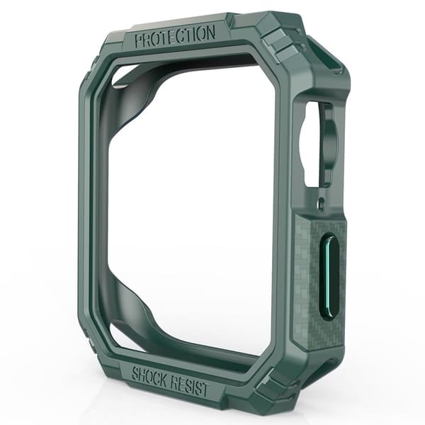 Apple Watch 44 mm karbonfiberdeksel - Grønn Green