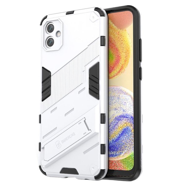 Stødsikker Hybrid Cover med A Moderne Touch til Samsung Galaxy A04e - Sølv Silver grey