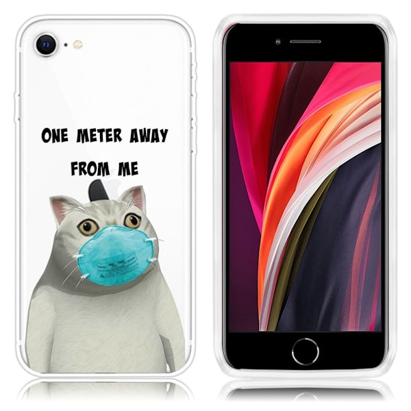 Deco iPhone SE 2020 kuoret - Yhden metrin päässä minusta Multicolor