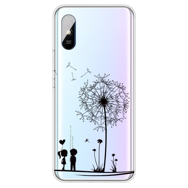 Deco Xiaomi Redmi 9A Etui - Dreng og Pige Black