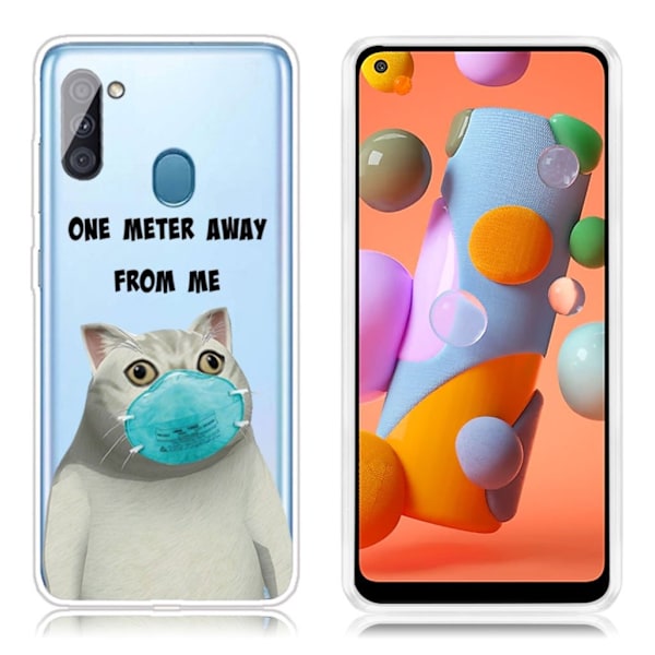 Deco Samsung Galaxy A11 kuoret - Yhden metrin päässä minusta Multicolor