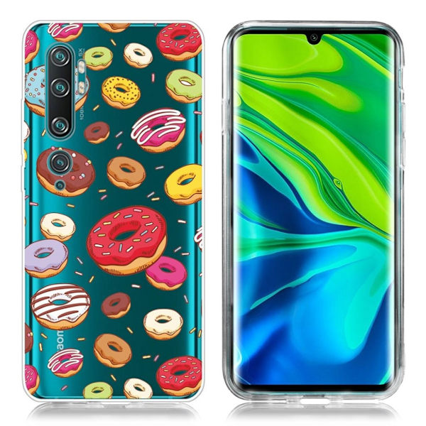 Deco Xiaomi Mi CC9 Pro / Mi Note 10 deksel - Donuts Multicolor