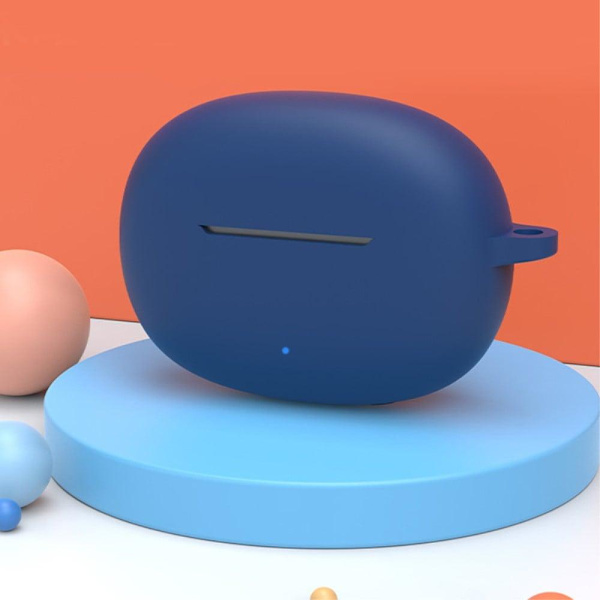 Honor Choice Earbuds X3 silikonfodral med spänne - Gul Gul