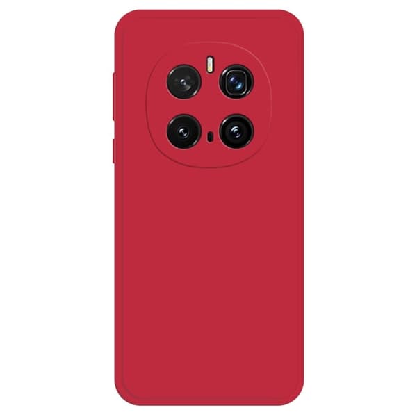 Honor Magic7 Pro 5G fleksibelt etui med lige kantbeskyttelse Telefoncover - Rød Red