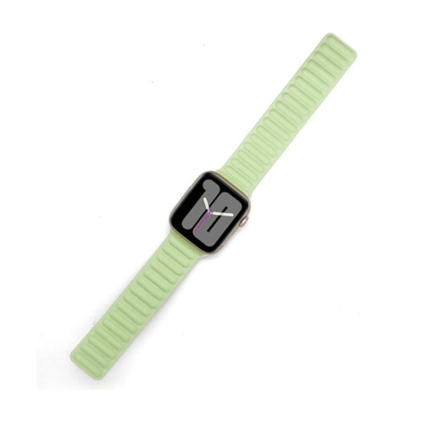 Genuine leather watch strap for Apple Watch Series 8 (45mm) / Wa Grön