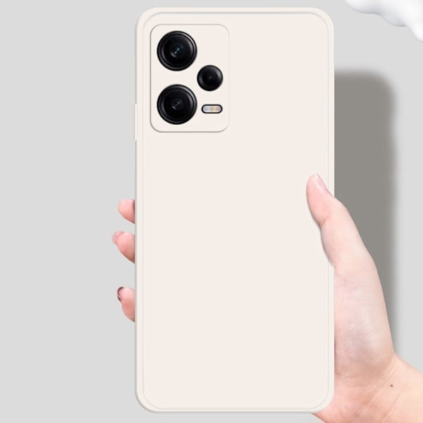 Avfasat gummerat anti-droppskydd för Xiaomi Redmi Note 12 Pro - Lila Lila
