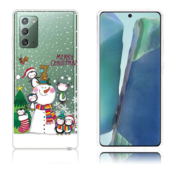 Juletaske til Samsung Galaxy Note 20 - Snemand White
