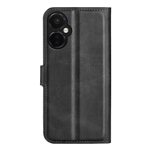 Læderetui med Pung til OnePlus Nord CE 3 - Sort Black