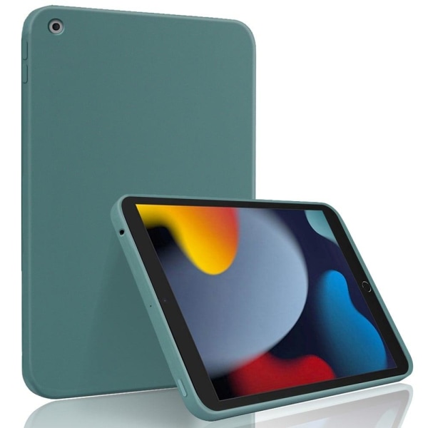 iPad 10.2 (2021) / (2020) / (2019) simple silicone cover - Green Grön