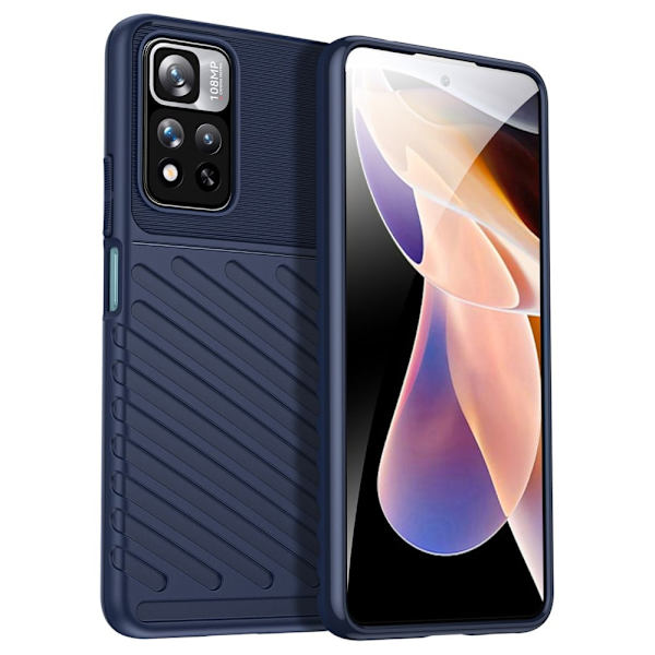 Thunder Xiaomi Redmi Note 11 Pro / Xiaomi Redmi Note 11 Pro Plus kotelot - Sininen Blue