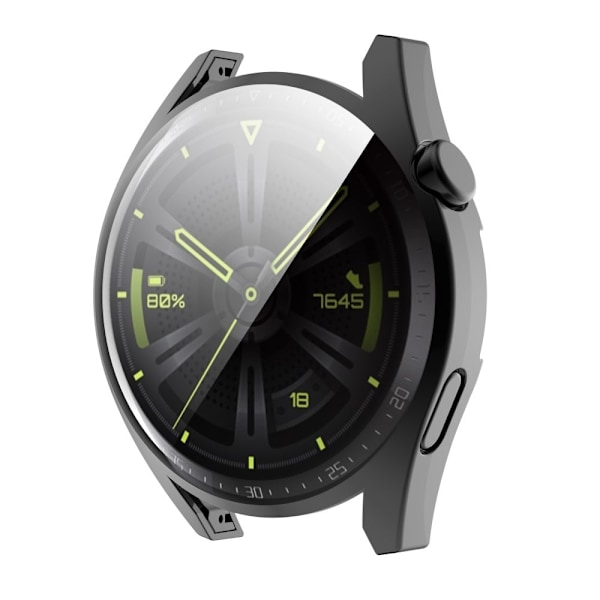 Huawei Watch GT 3 (46mm) TPU-suojus - Musta Transparent