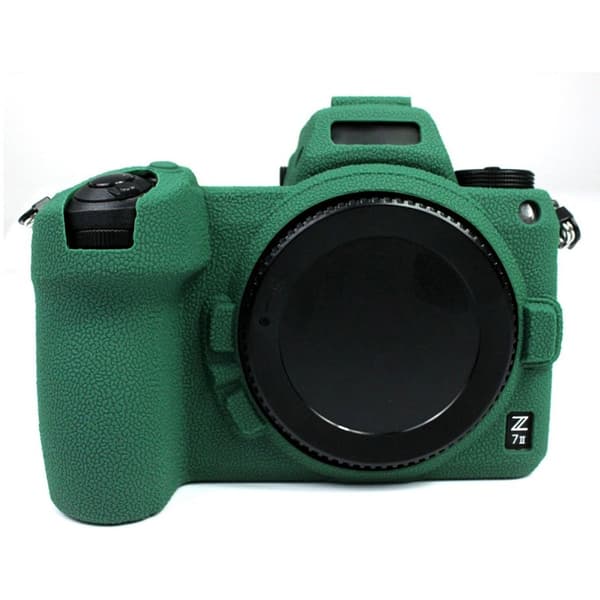 Nikon Z 7II / Z 6II silikonisuojus - Mustanvihreä Green