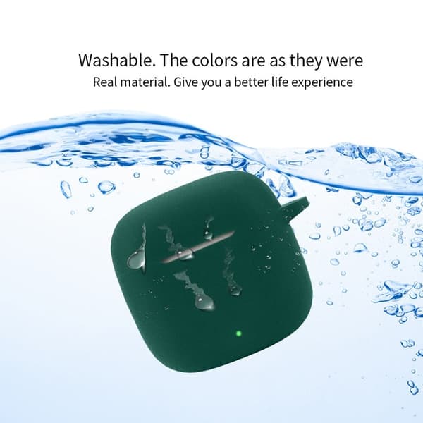 Huawei FreeBuds SE 2 silikoni pölytiivis suojus soljella - Tummansininen Blue