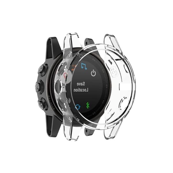 Garmin Fenix 5S / 5S Plus genomskinligt skydd - Transparent Transparent