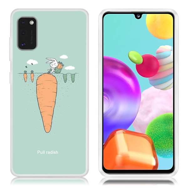 Deco Samsung Galaxy A41 Etui - Kanin Orange