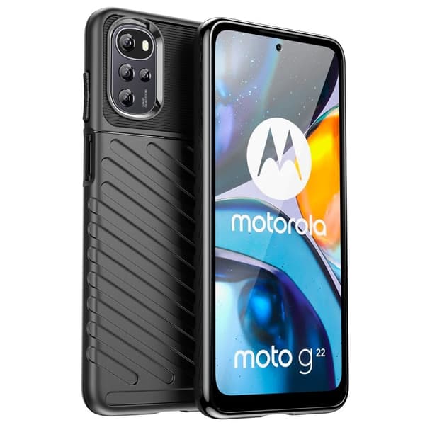 Thunder Motorola Moto G22 kotelot - Musta Black