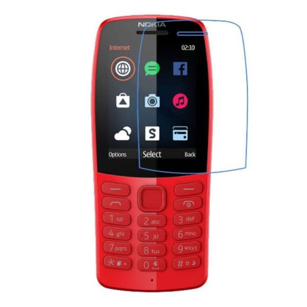 Nokia 210 klar HD skjermbeskytter Transparent