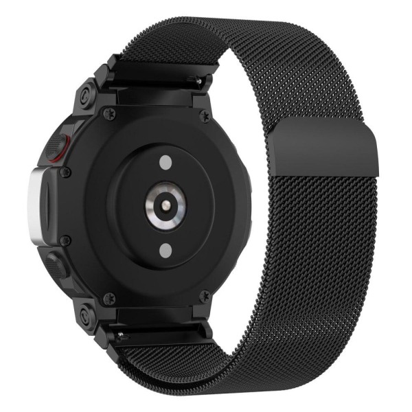 Amazfit T-Rex 2 milanese ruostumattomasta teräksestä valmistettu rannekello - Musta Black