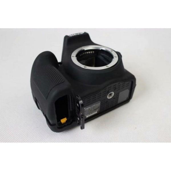 Nikon D3400 DSLR kameraskydd silikon ekovänligt mjuk - Svart