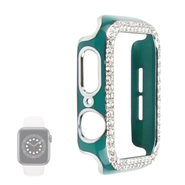 Apple Watch 40mm kaksivärinen strassikuori - Vihreä / Vihreä Green