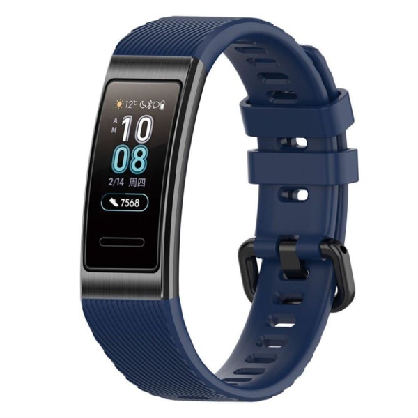 19mm Huawei Band 3 Pro kellonauha - Tummansininen Black