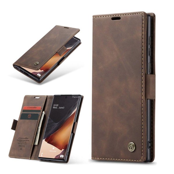 CaseMe vintage Samsung Galaxy Note 20 Ultra fodral - Brun Brun