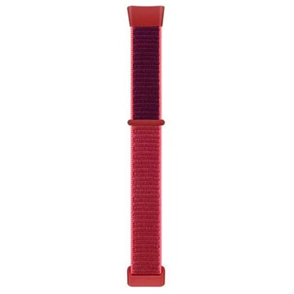 Fitbit Charge 5 nylonrem - Röd / Röd Röd