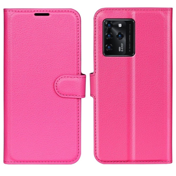 Classic ZTE Blade V30 flip case - Rose Pink