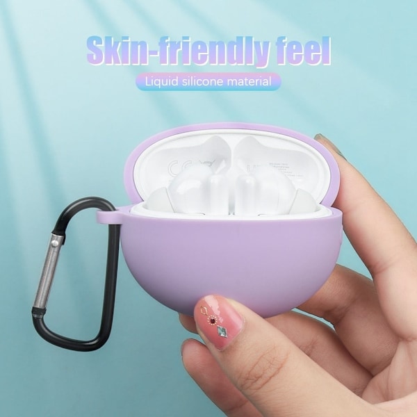 Huawei FreeBuds 5i silikonfodral - Lila Lila