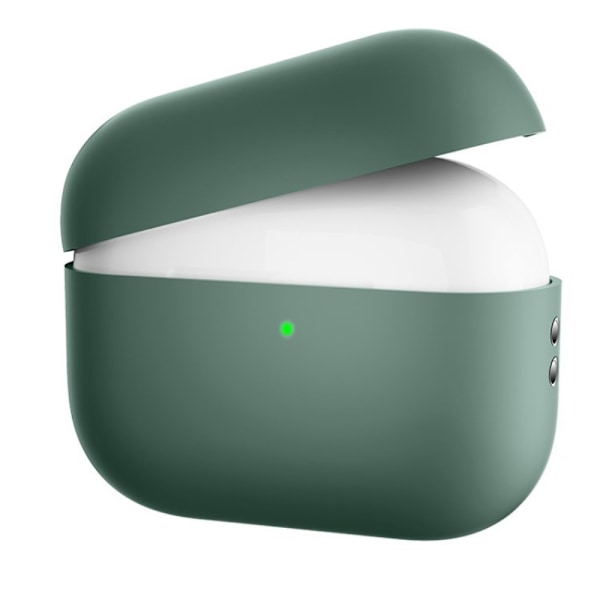AirPods Pro 2 silikonfodral - Svartaktig Grön Grön