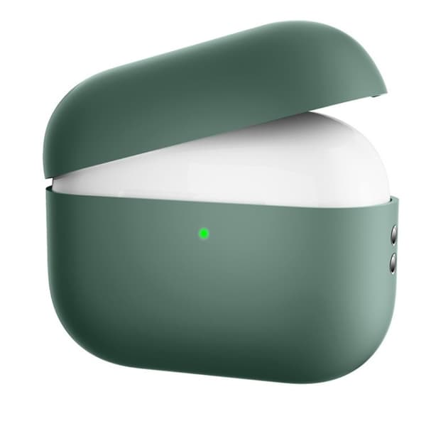 AirPods Pro 2 silikonikotelo - Mustanvihreä Green