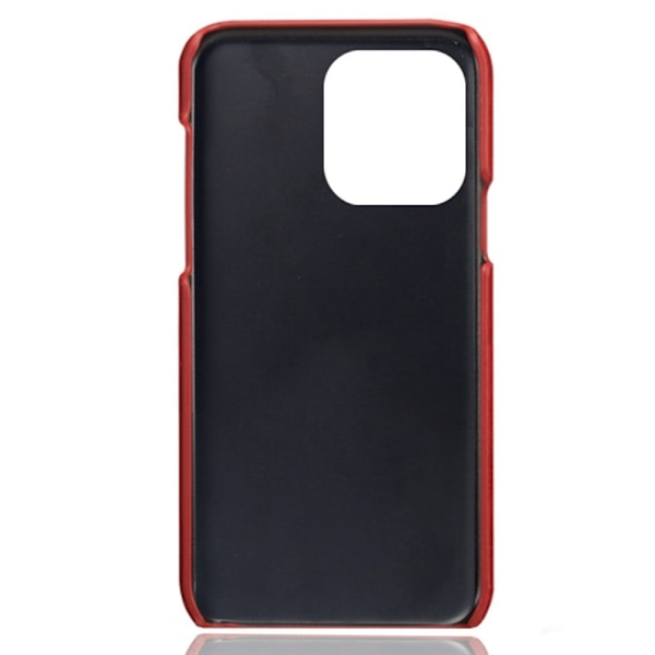 Dual Card iPhone 14 Pro cover - Rød Red