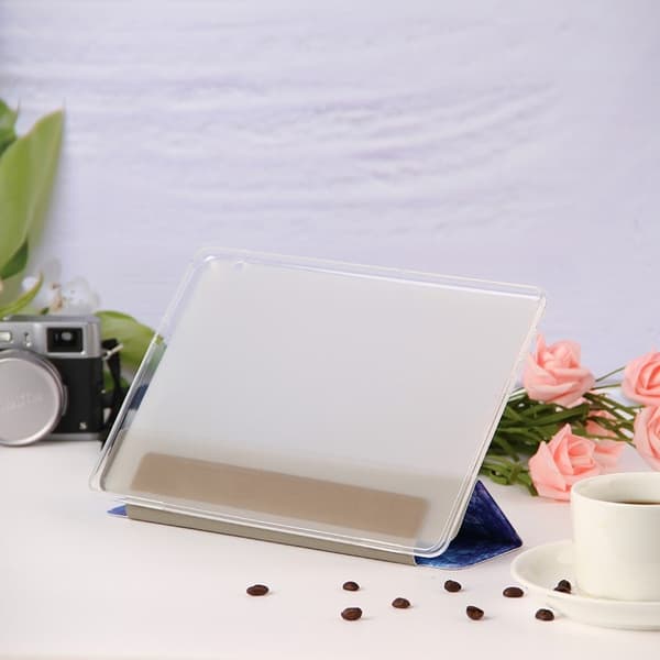 Huawei MediaPad T5 kolminkertainen kuvio nahkainen flip case - Linna Multicolor