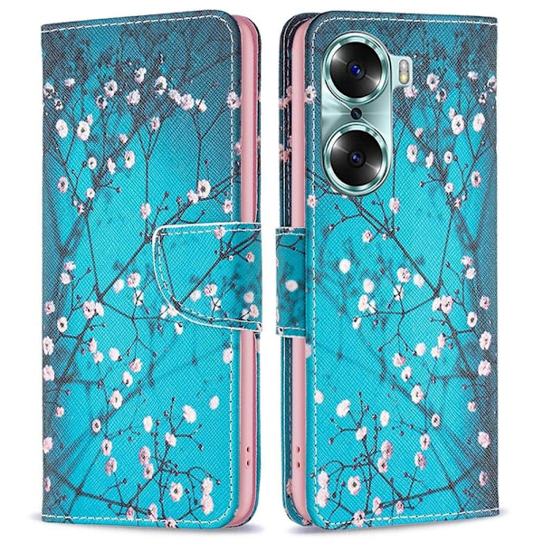 Wonderland Honor 60 flip etui - Vintersød Blue