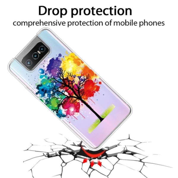 Deco Asus Zenfone 7 Pro cover - Flerfarvet Multicolor