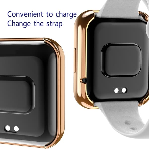 Xiaomi Redmi Watch 2 TPU cover with screen protector - Rose Gold Rosa